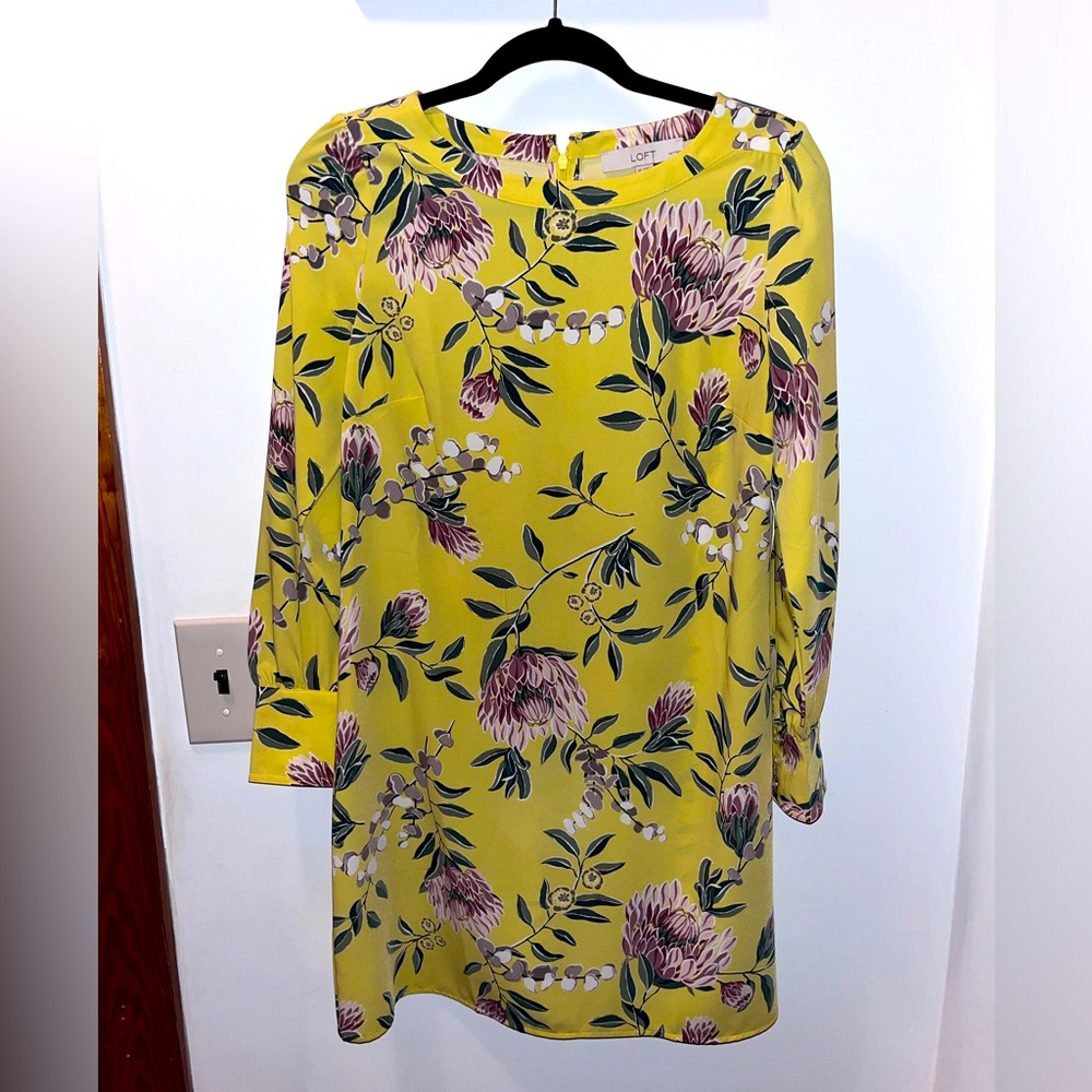 LOFT - Boatneck, Shift Dress